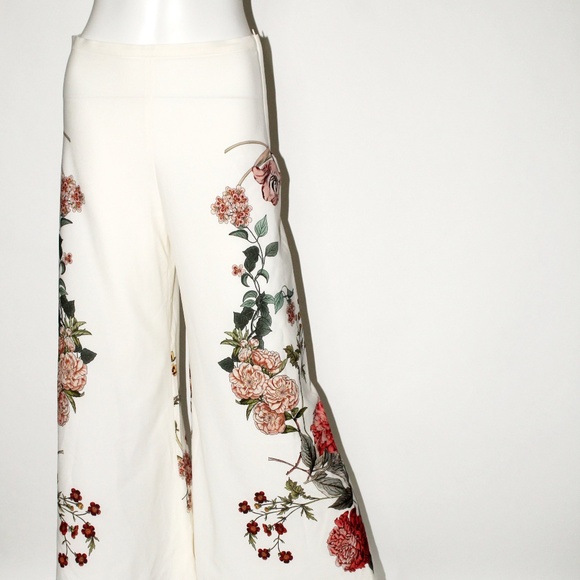 Zara Pants - Floral Flare Pants